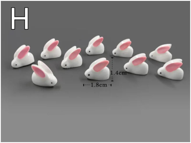 Mini Resin Animal Figurines â€“ DIY Micro-Landscape Decor