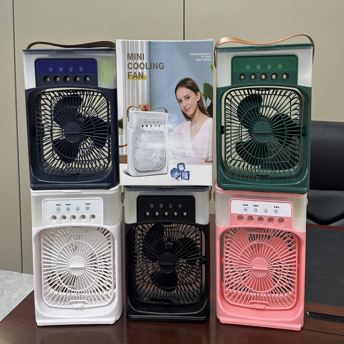 Portable 3-in-1 Air Cooler Fan â€“ Mini AC for Room, Office & Car | Fast Cooling + Humidifier | Ships from USA ðŸ‡ºðŸ‡¸ | TikTok & Amazon Hot Seller!